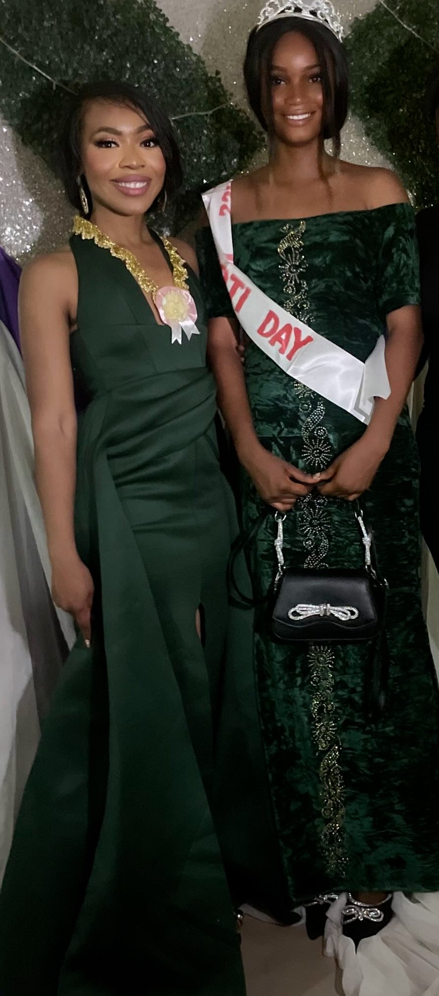 Angelica at the Miss Ipoti Beauty Pageant